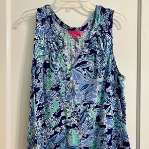 Lilly Pulitzer XL Essie Tank Top